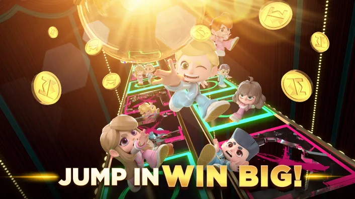 Player celebrating a win at Bingoplus online casino